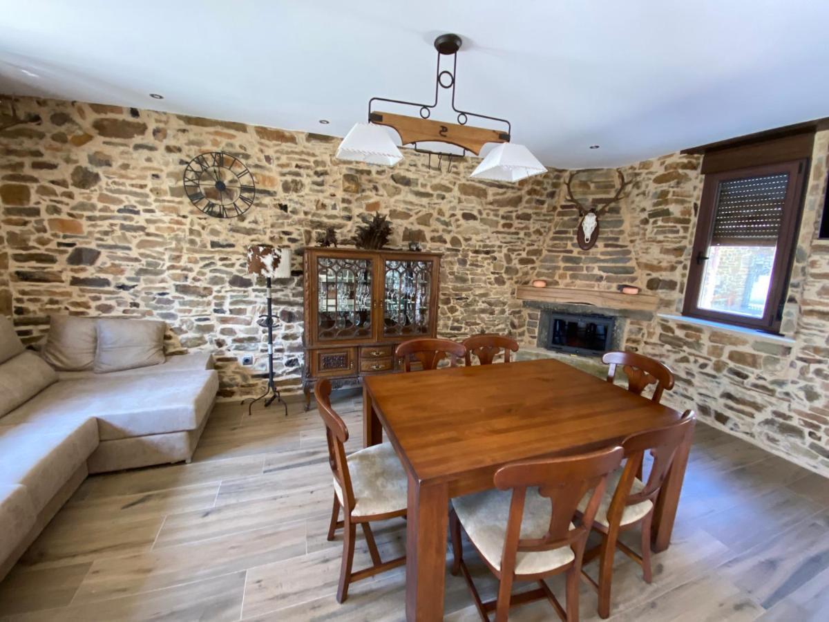 Casa Amada Con Piscina Villa Murias de Pedredo Bagian luar foto