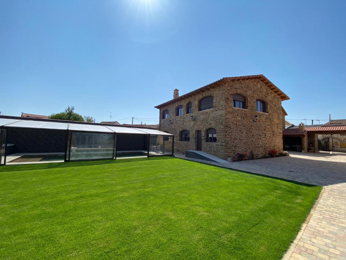 Casa Amada Con Piscina Villa Murias de Pedredo Bagian luar foto